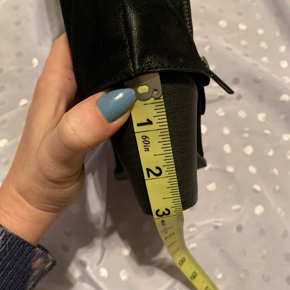 🌸 NWOB black textured “suede” boots - Picture 7 of 8